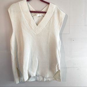 Rib-knit Sweater Vest